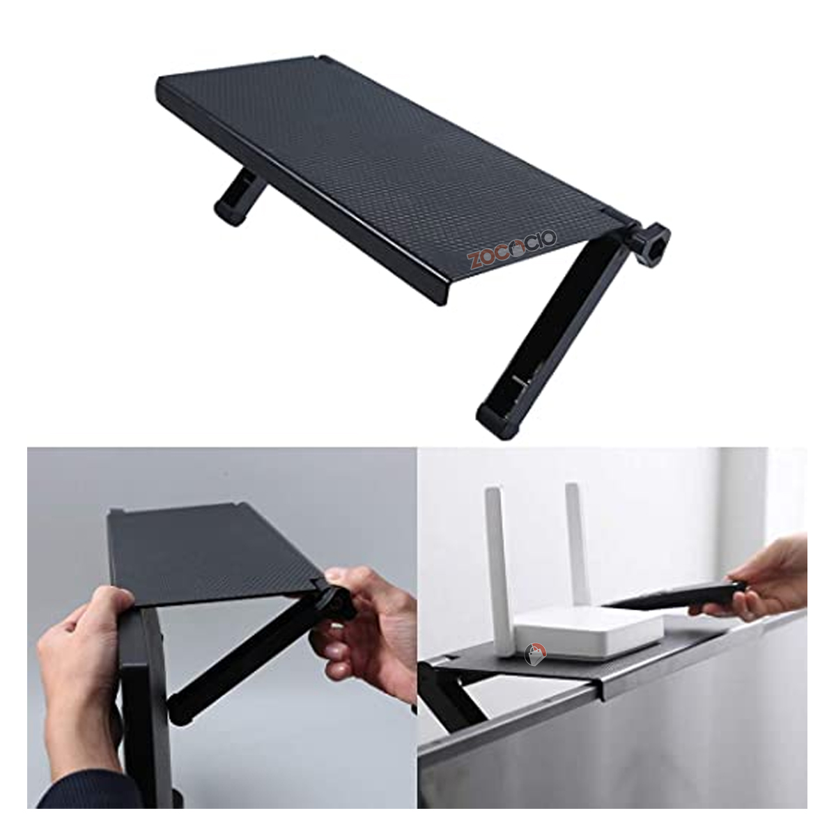 Soporte Plegable Decodificador Base TV